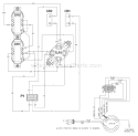 Page E Diagram and Parts List for 1970-0  Briggs and Stratton Generator
